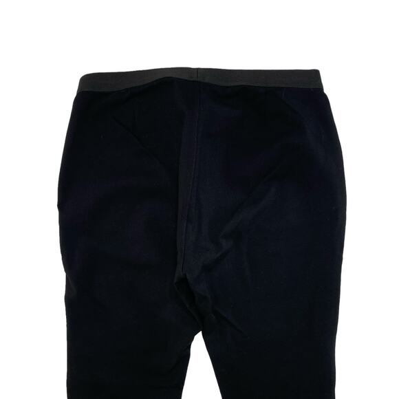 EILEEN FISHER Black Viscose Capsule Ponte Pull On Slim Pants Size Small #F5VS - Picture 3 of 8